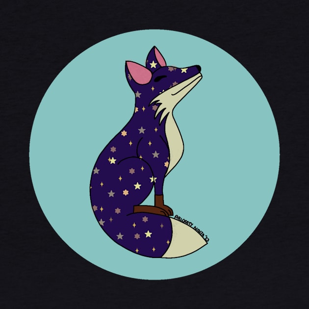 Happy Fox - Star Gazer by A Rickety Ninja